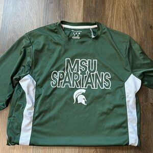 Men’s Michigan State University Spartans long sleeve shirt size L